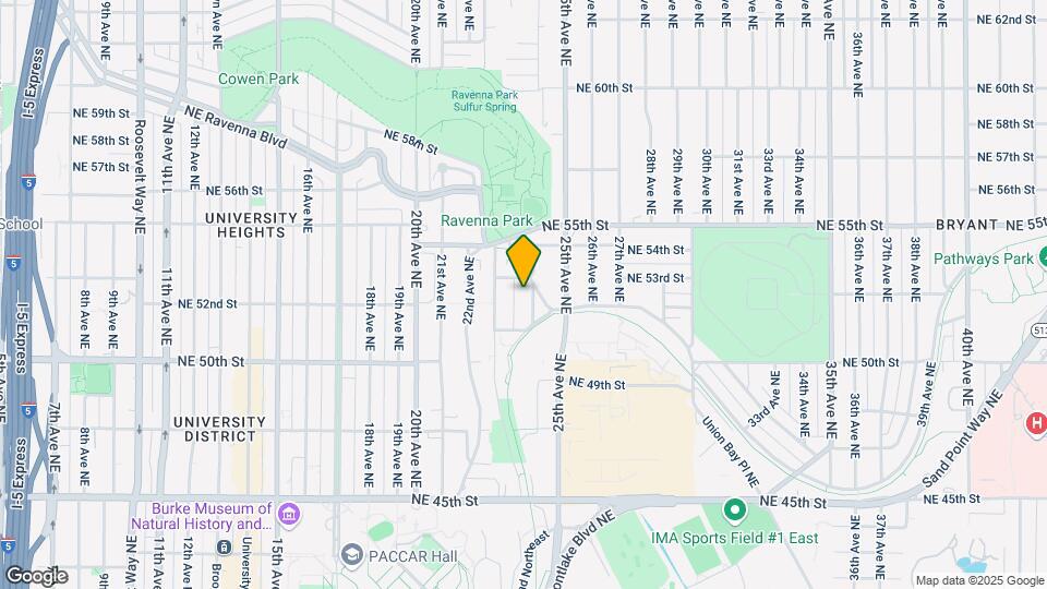 5127 24th Ave NE Mapa y Detalles de la Ubicación