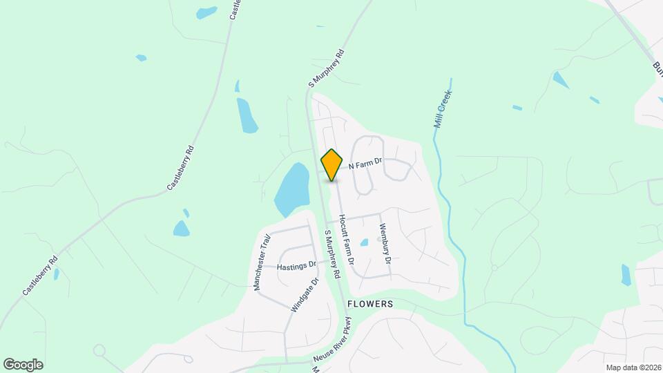 60 Hocutt Farm Dr Mapa y Detalles de la Ubicación