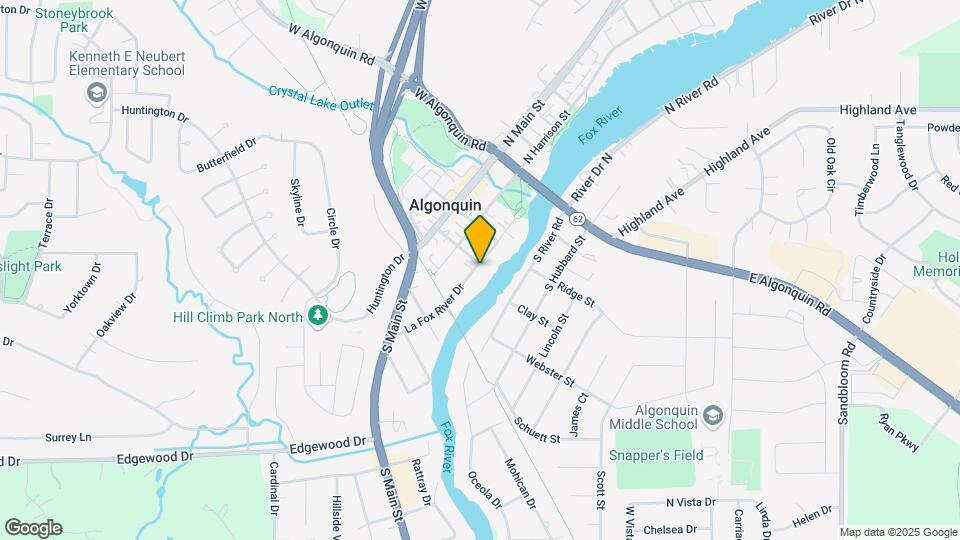 405 La Fox River Dr Map and Location Details