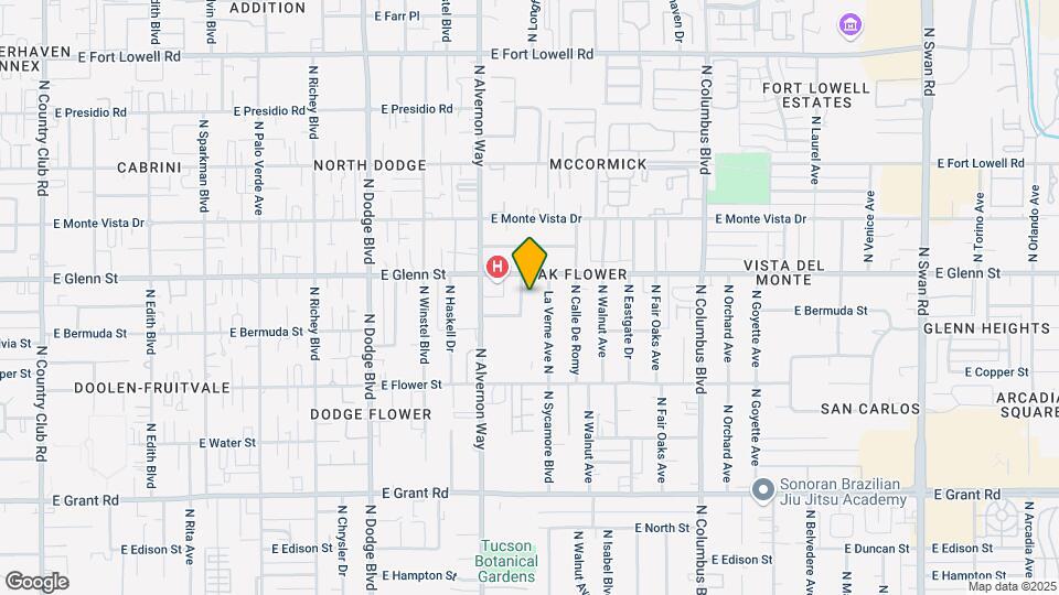 2732 N Montezuma Ave Map and Location Details