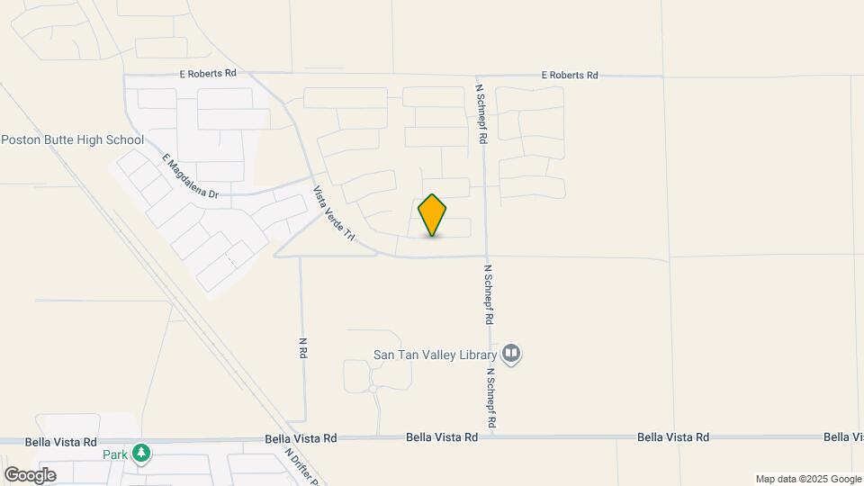 4205 E Haley Dr Map and Location Details