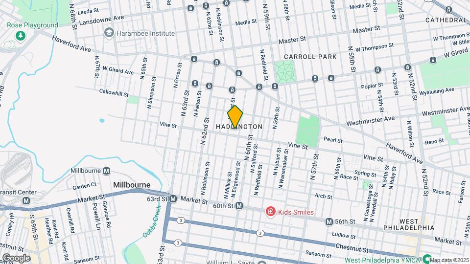 6041 Vine St Map and Location Details