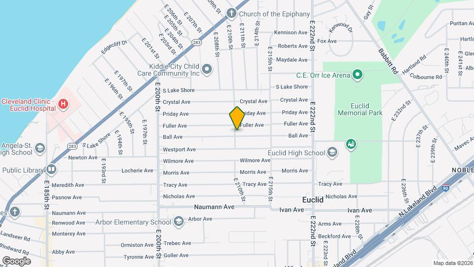 21101 Ball Ave Map and Location Details