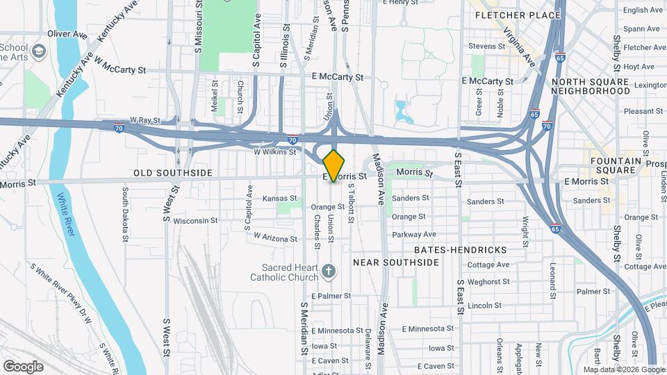 1221 Union St Map and Location Details