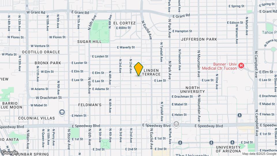639-643 E Lee St Mapa y Detalles de la Ubicación