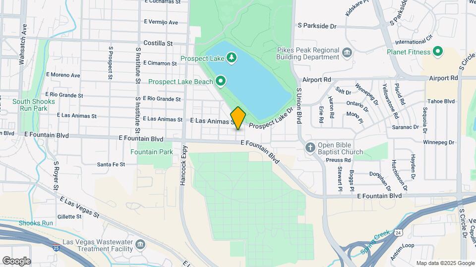 821 S Logan Ave Mapa y Detalles de la Ubicación