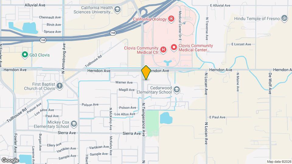 2601 Fremont Ave Map and Location Details