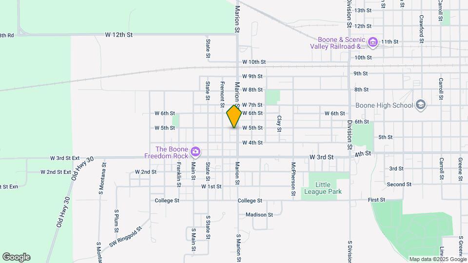 423 1/2 Marion St Map and Location Details