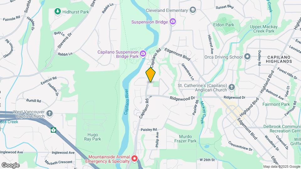 3430-3450 Capilano Rd Map and Location Details