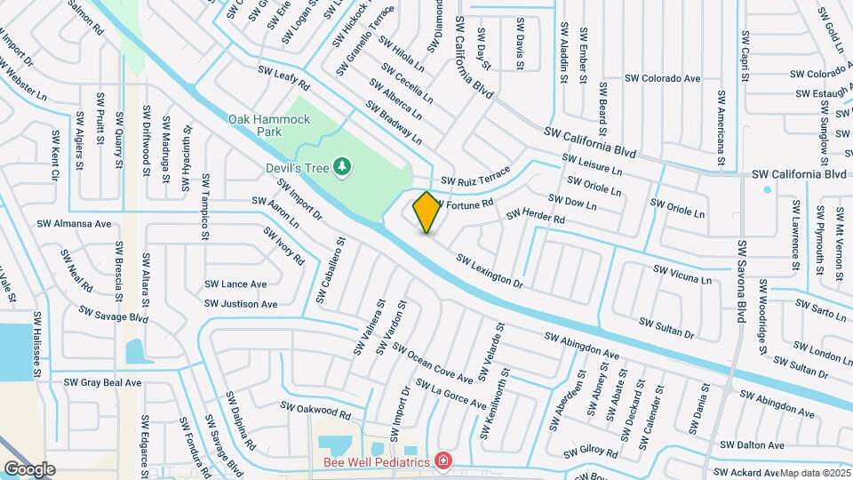 1732 SW Lexington Dr Mapa y Detalles de la Ubicación