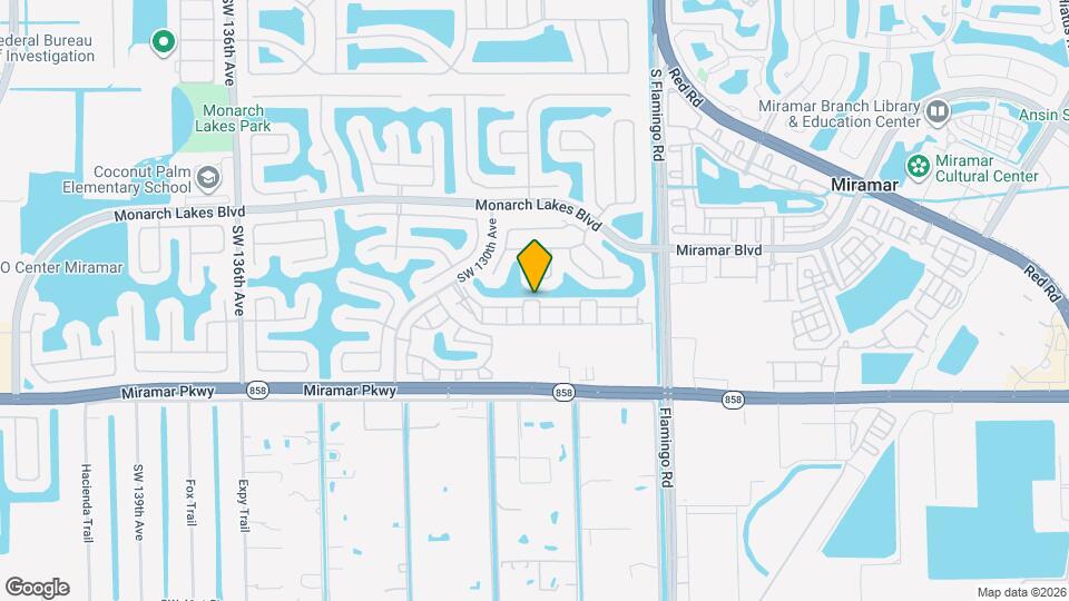 2802 SW 128th Way Map and Location Details