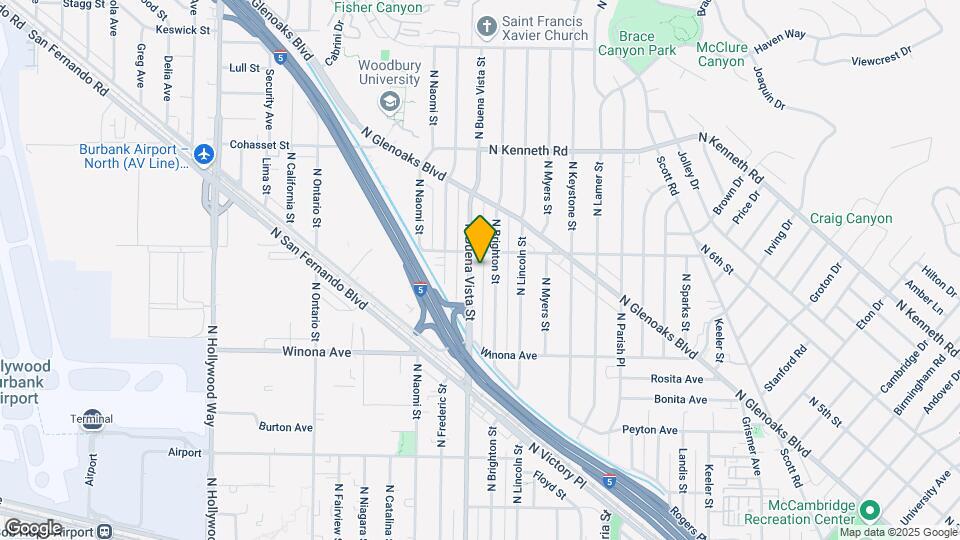 2566 N Buena Vista St, Unit 2566 Map and Location Details
