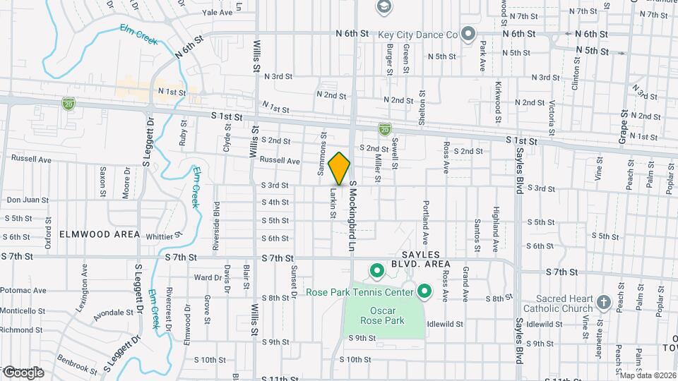 2929 S 3rd St Map and Location Details