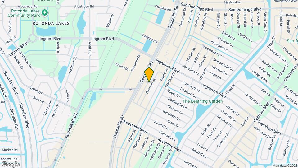 8511 Dinnano St Map and Location Details