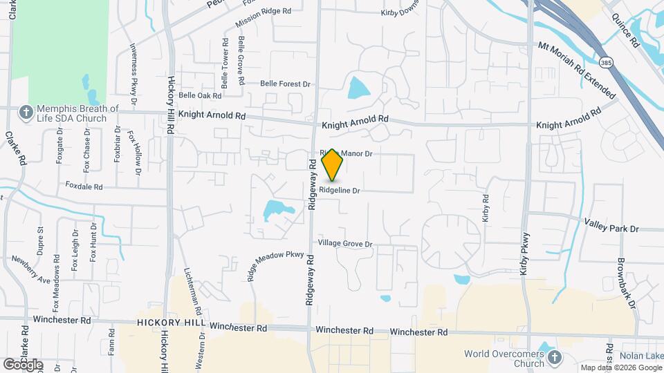 6218 Ridgeline Dr Map and Location Details