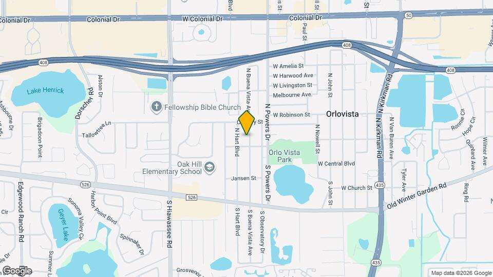 116 N Buena Vista Ave Mapa y Detalles de la Ubicación