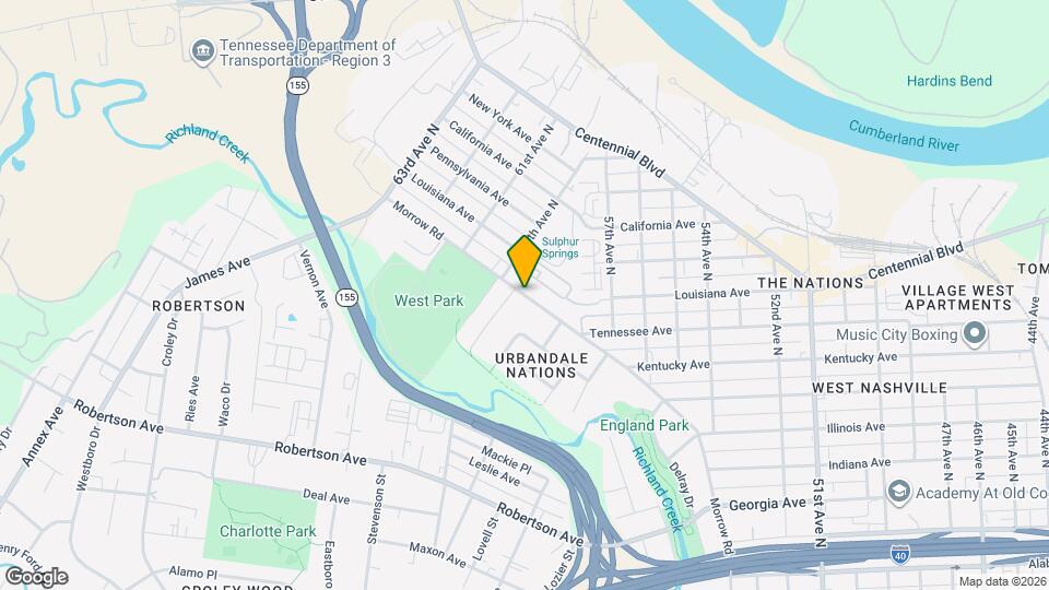 5908A Morrow Rd Map and Location Details