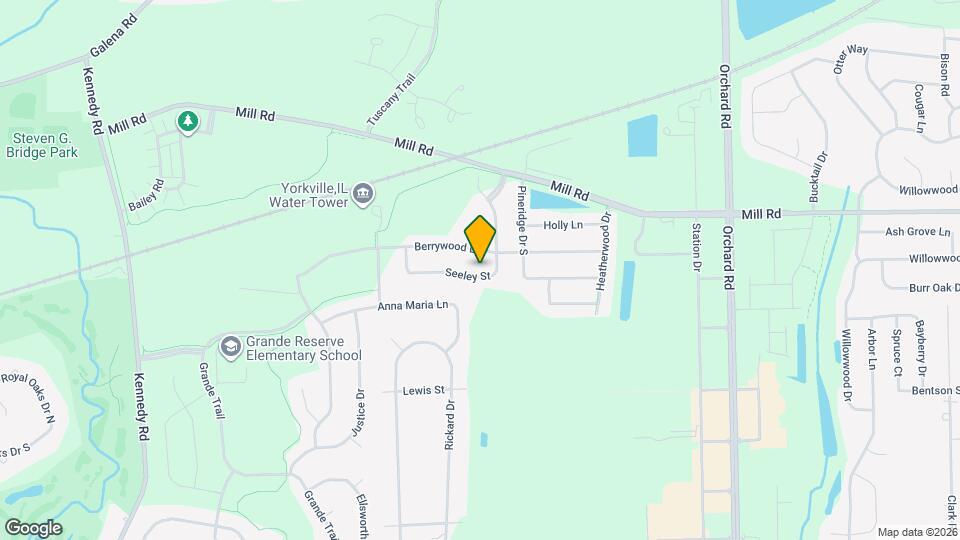 2661 Seeley St Map and Location Details