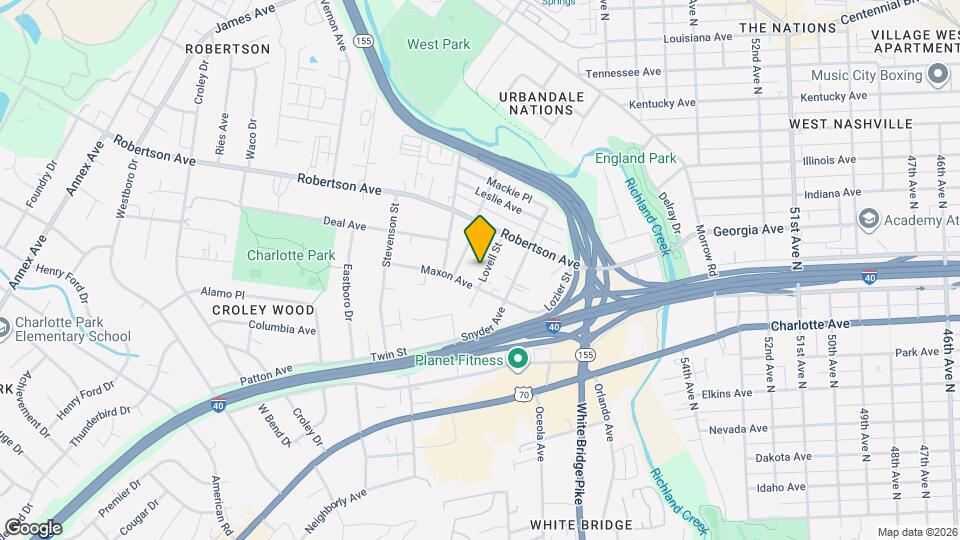 505C Lovell St Map and Location Details