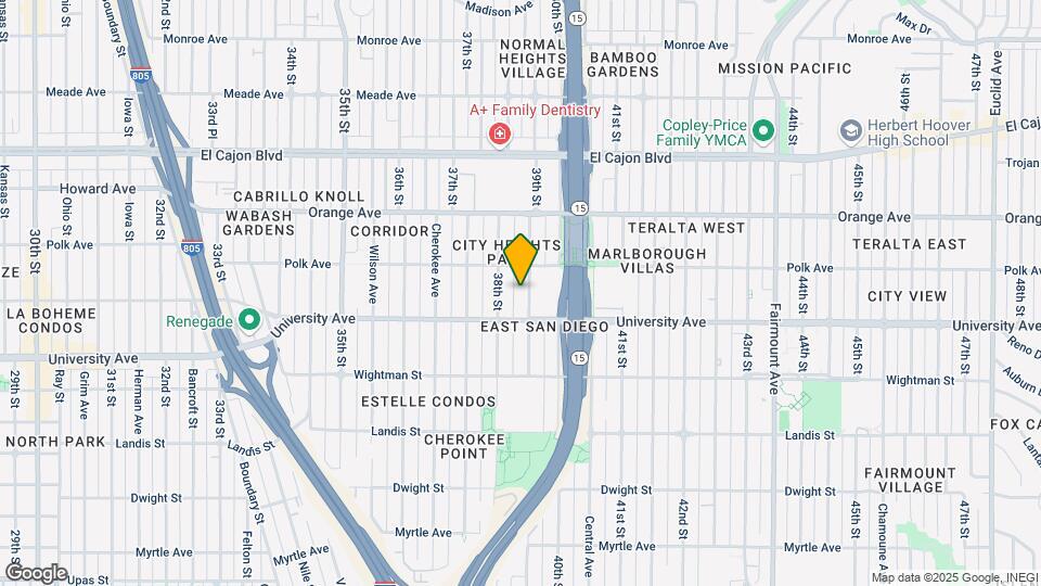 4044-4048 39th St Map and Location Details