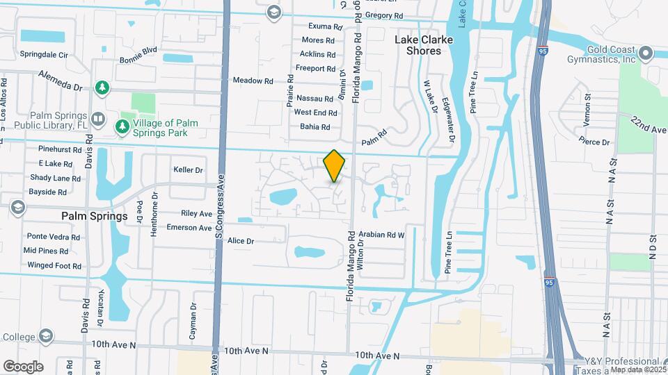 166 Lake Arbor Dr Map and Location Details