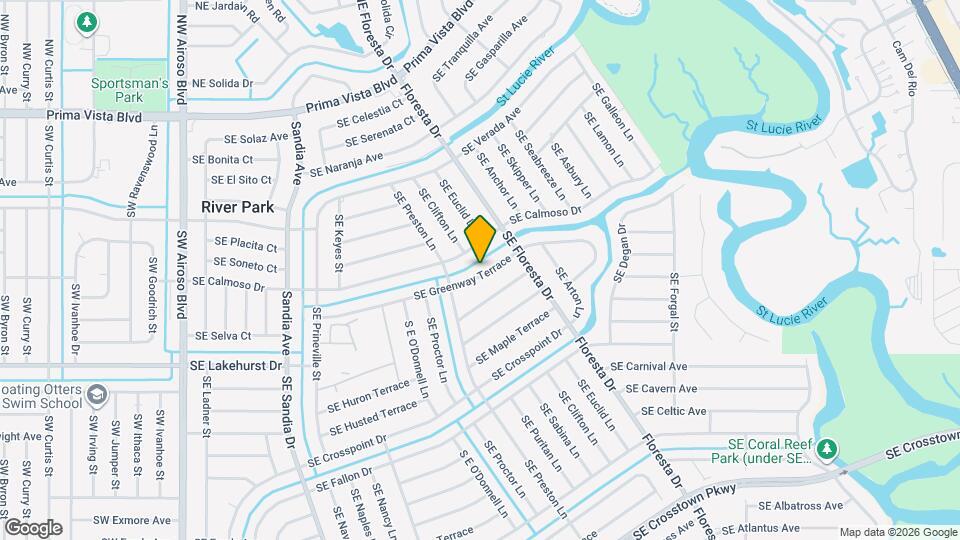 543 SE Greenway Terrace Map and Location Details