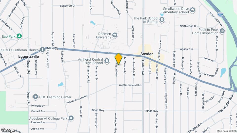 54 Washington Hwy Map and Location Details