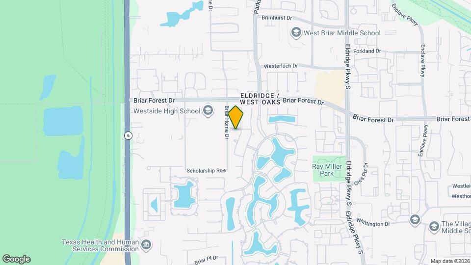 13907 Marble Creek Ct Map and Location Details