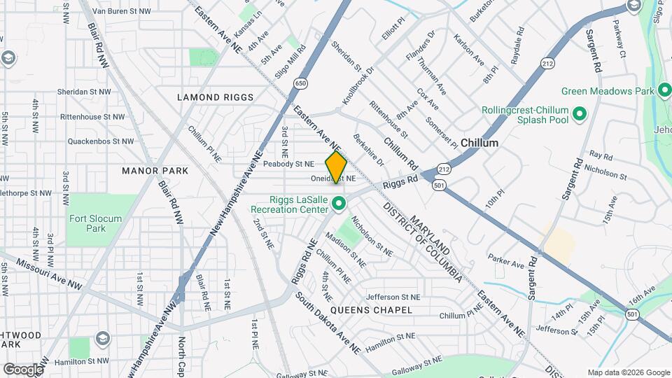 518 Oglethorpe St NE Map and Location Details