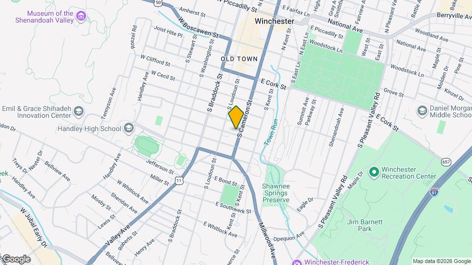 619 S Cameron St Map and Location Details