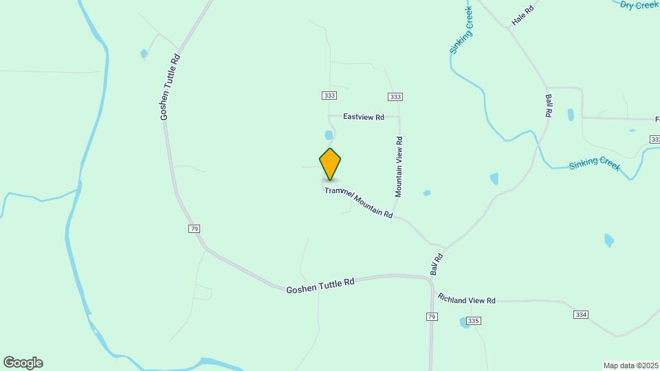 14894 Trammel Mountain Rd Map and Location Details