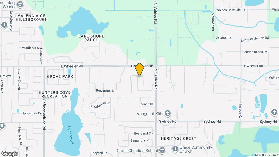 1904 Abbey Ridge Dr Mapa y Detalles de la Ubicación