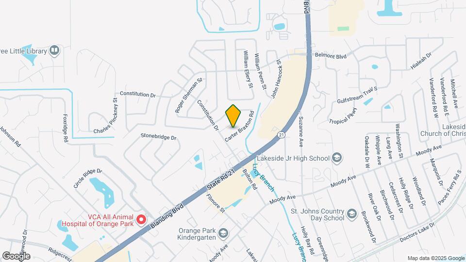 2198 Carter Braxton Rd Map and Location Details