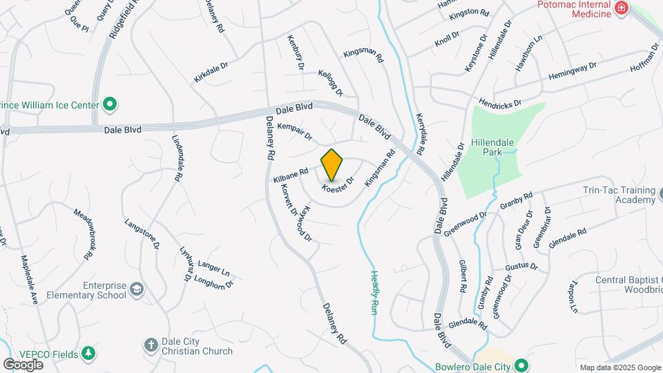 4724 Koester Dr Map and Location Details