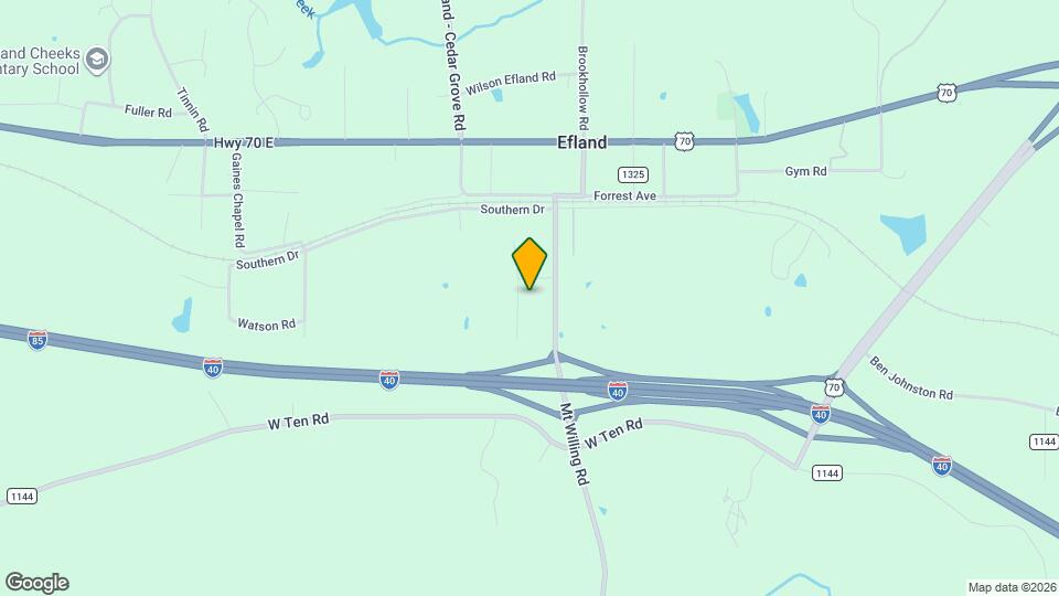 308 Center St Map and Location Details