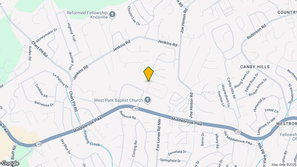 1544 Pheasants Glen Dr Map and Location Details