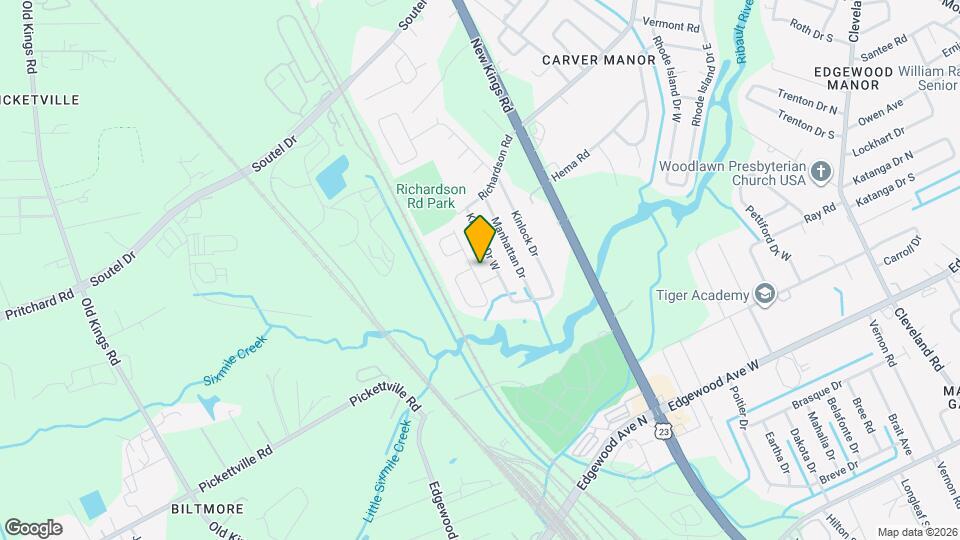 6519 Thurgood Cir E Map and Location Details