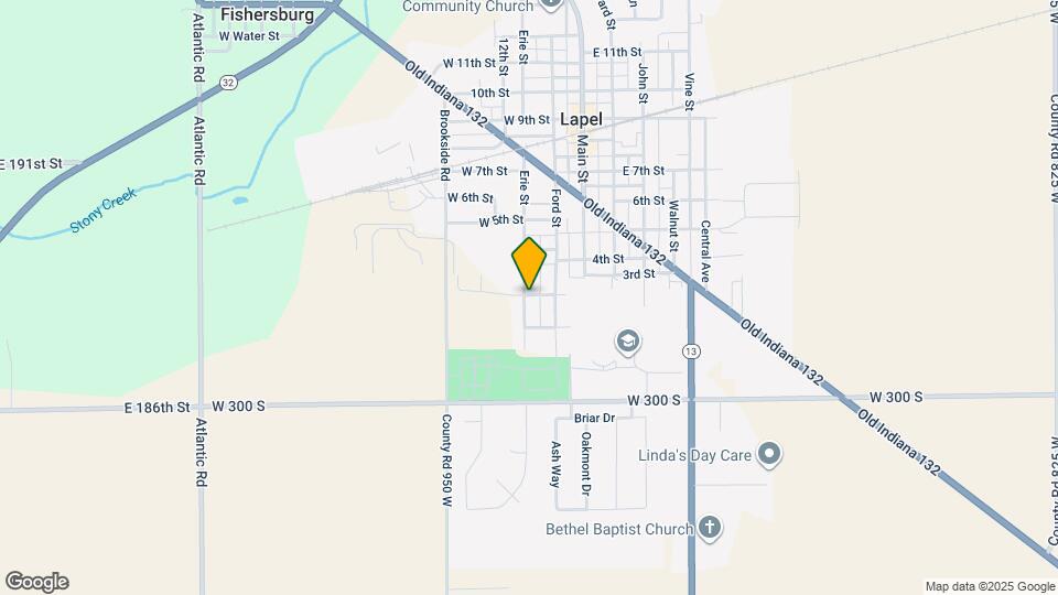 234 Erie St Map and Location Details