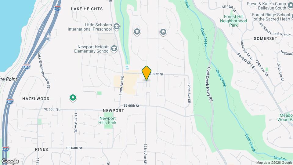 5702 123rd Ave SE Mapa y Detalles de la Ubicación