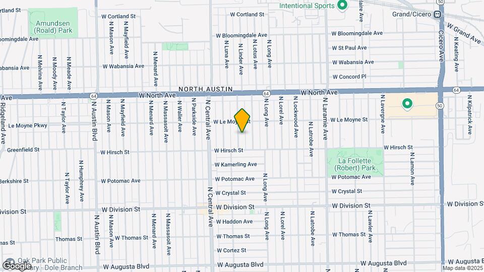 1431 N Linder Ave Mapa y Detalles de la Ubicación
