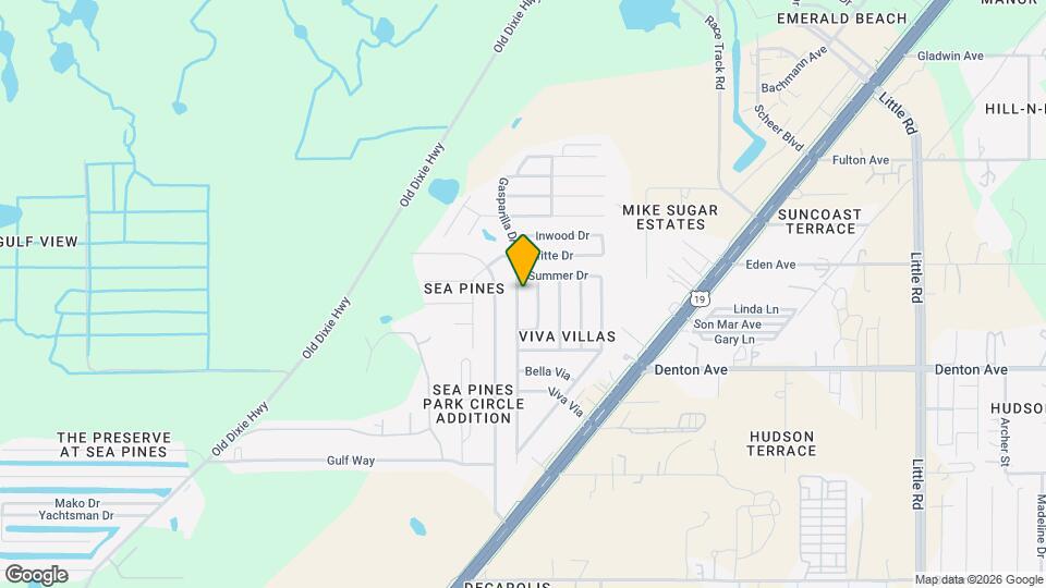 16136 Villa Dr Map and Location Details