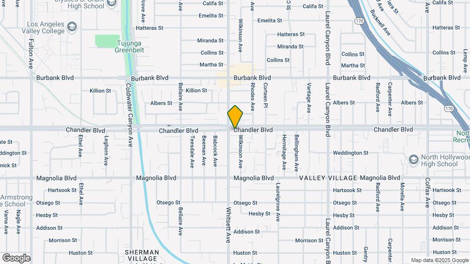 Chandler Valley Village Mapa y Detalles de la Ubicación