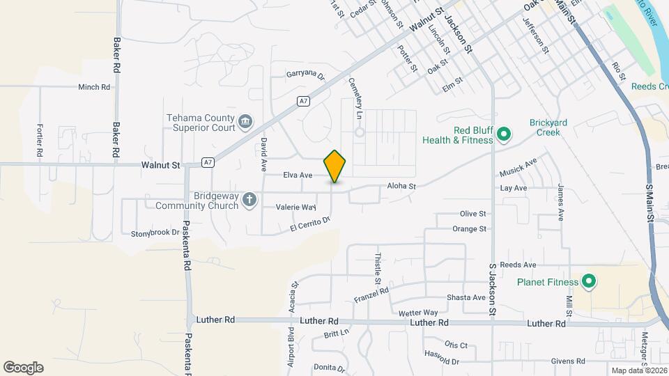 510 El Cerrito Dr Map and Location Details