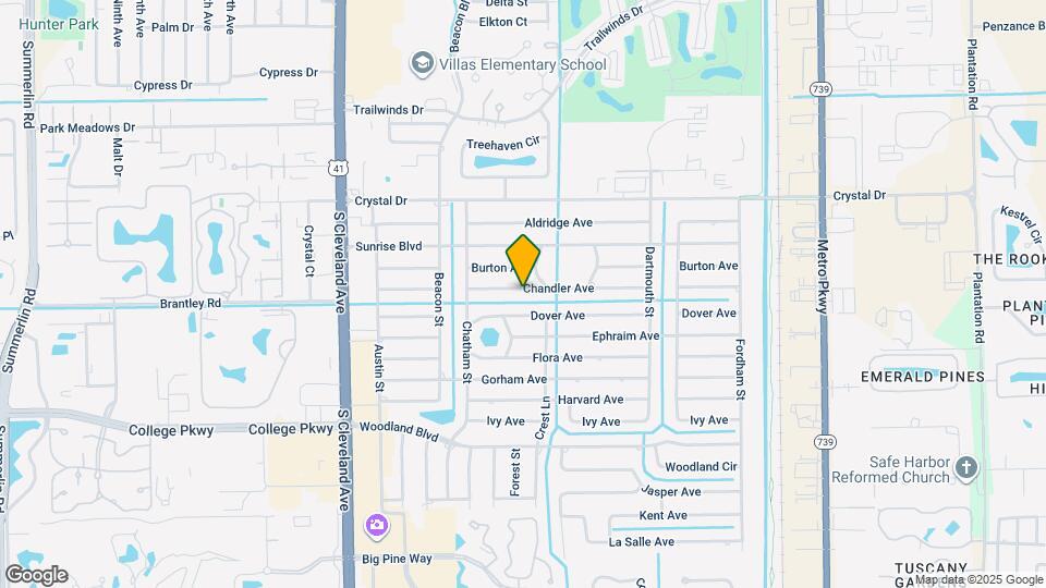 2254 Chandler Ave Map and Location Details