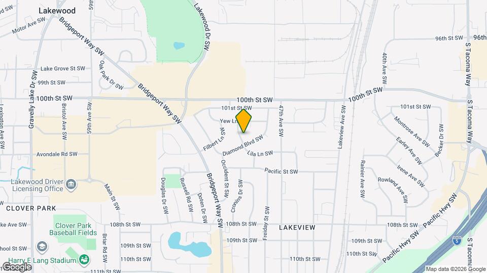 10211 Lila Ln SW Map and Location Details