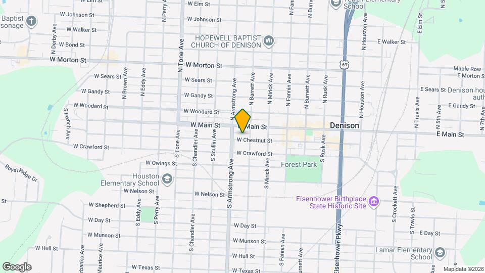 715 W Chestnut St Map and Location Details