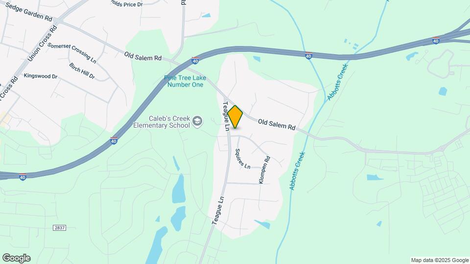 1205 Salem Crossing Rd Map and Location Details