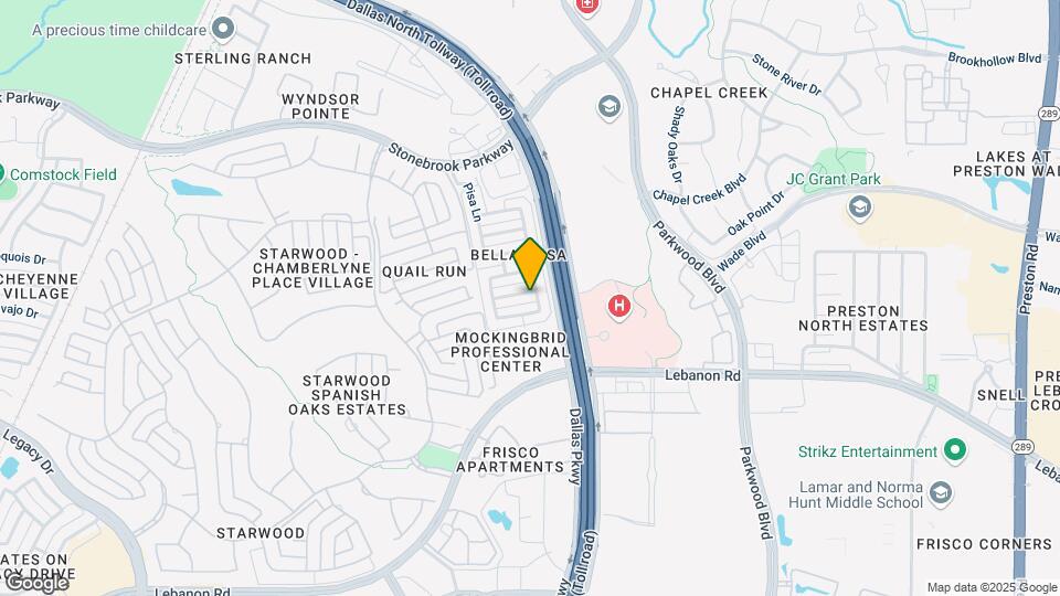 6869 Cortona Ln Map and Location Details