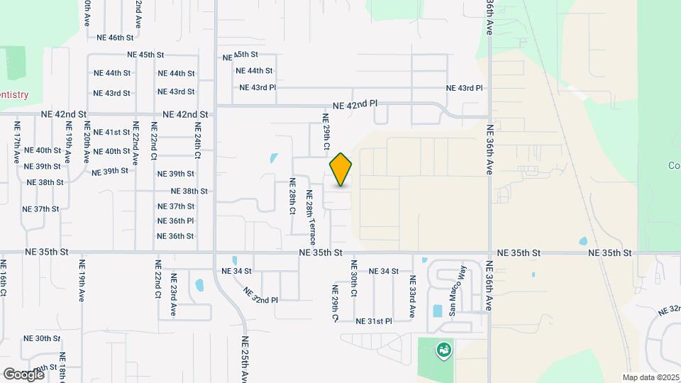 3081 NE 38th St Map and Location Details