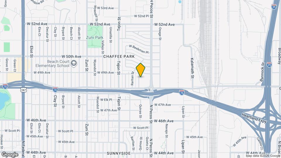 4860 Quivas St Map and Location Details